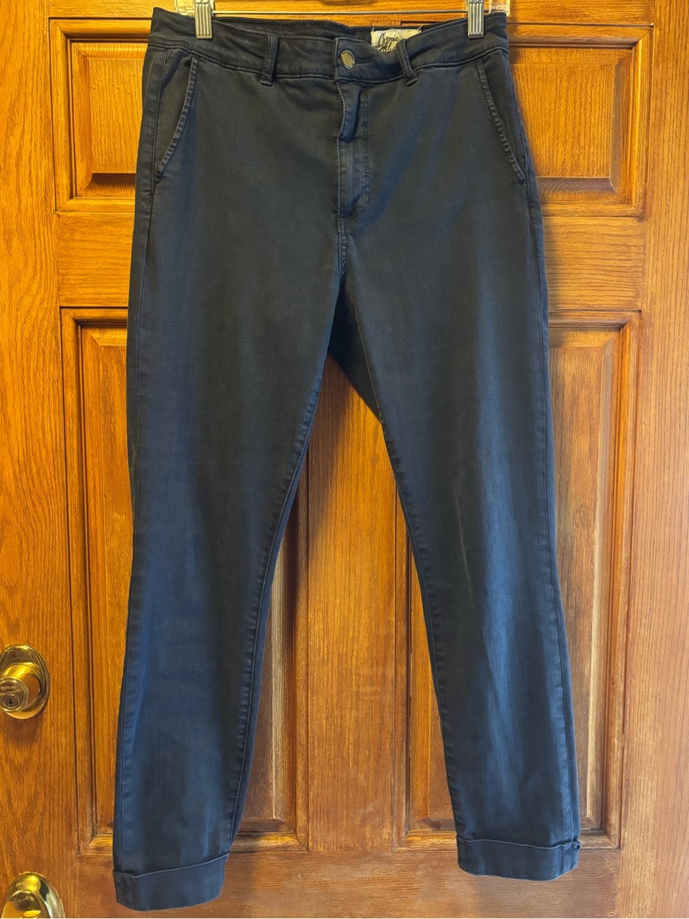 Cosmic Blue Love - Callie Eco Cuffed Skinny Pant, navy blue